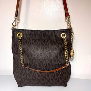 NWOT Michael Kors Coated Canvas Handle Bag